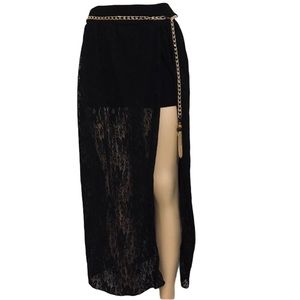 J P lace  skort size:L